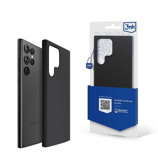 Кейс 3mk Silicone Case за Samsung Galaxy S22 Ultra 5G черен