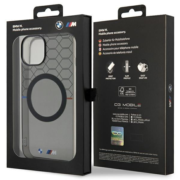 Кейс BMW BMHMP14MHGPK за iPhone 14 Plus 6.7’ сив