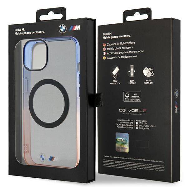Кейс BMW BMHMP14SHTGE за iPhone 14 6.1’ сив