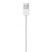 Кабел Apple USB - A към Lightning 0.5m бял (ME291ZM/A)