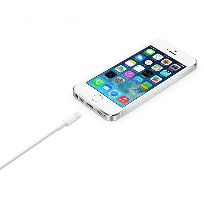 Кабел Apple USB - A към Lightning 0.5m бял (ME291ZM/A)
