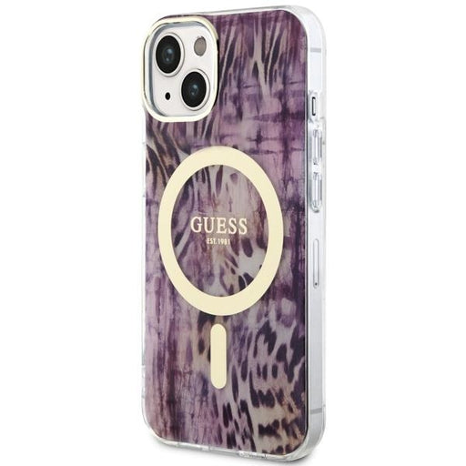 Кейс Guess GUHMP14SHLEOPWP за iPhone 14 6.1’