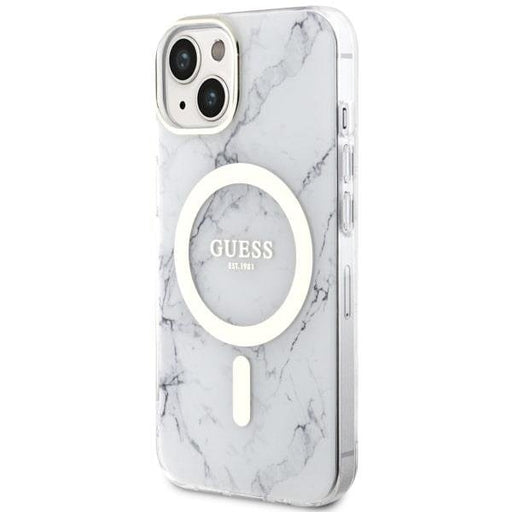 Кейс Guess GUHMP14SPCUMAH за iPhone 14 6.1’ бял