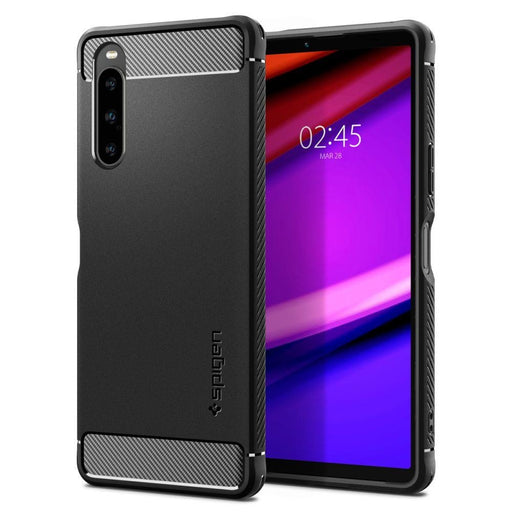 Кейс Spigen Rugged Armor за Sony Xperia 10V матово черен