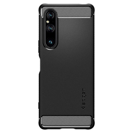 Кейс Spigen Rugged Armor за Sony Xperia 1 V матово черен