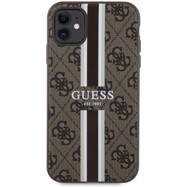 Кейс Guess GUHMN61P4RPSW за iPhone 11 / Xr кафяв