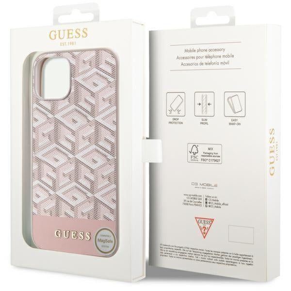 Кейс Guess GUHMP14SHGCFSEP за iPhone 14 6.1’
