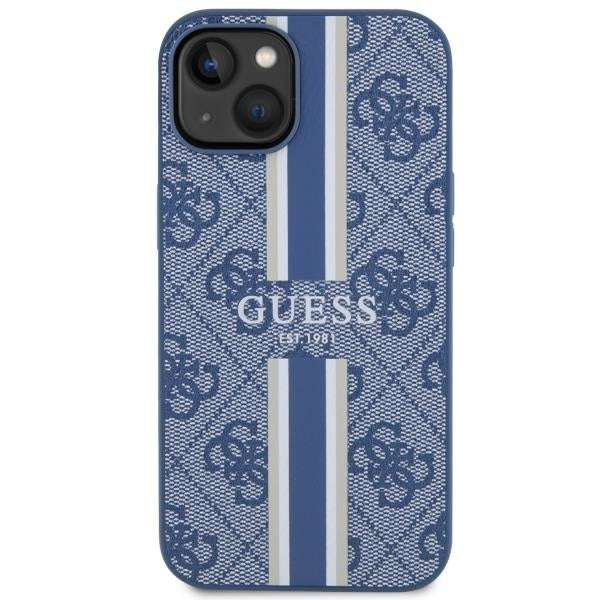 Кейс Guess GUHMP14SP4RPSB за iPhone 14 6.1’ син