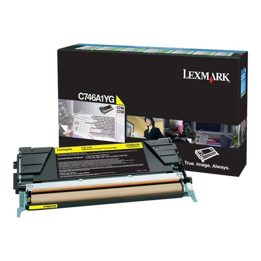 Тонер LEXMARK C746 C748 7K toner cartridge yellow