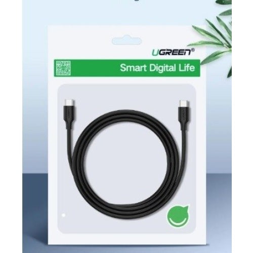 USB - C PD кабел UGREEN Power Delivery 60W 1m (черен)