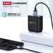 UGREEN micro USB кабел QC 3.0 2.4A 0.25m (черен)