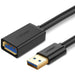 UGREEN USB 3.0 удължен кабел 0.5m (черен)