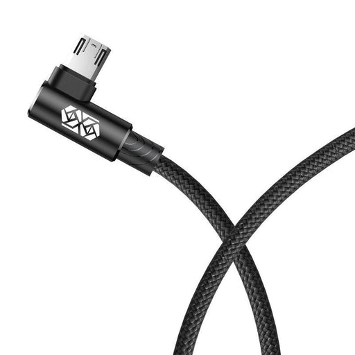 Ъглов кабел Baseus MVP USB Type - C 2A 1m черен