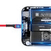 Кабел Baseus Spring - loaded USB към USB - C 1m 2A червен
