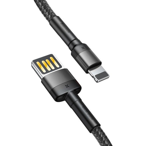 Двустранен USB Lightning кабел Baseus Cafule