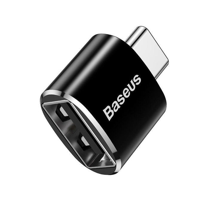 Адаптер Baseus USB към Type - C 2.4A черен