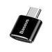 Адаптер Baseus USB към Type - C 2.4A черен