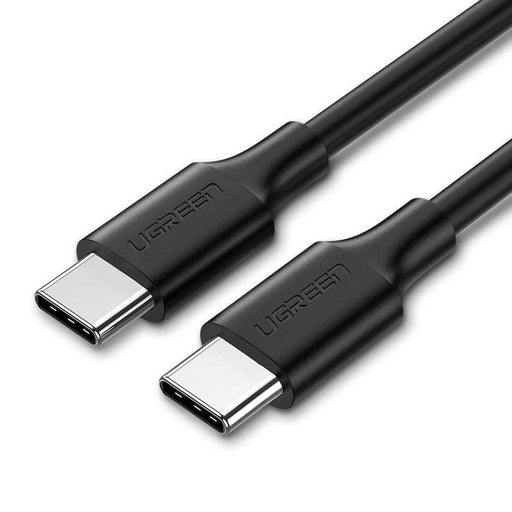 Позлатен USB - C кабел UGREEN 1.5m черен