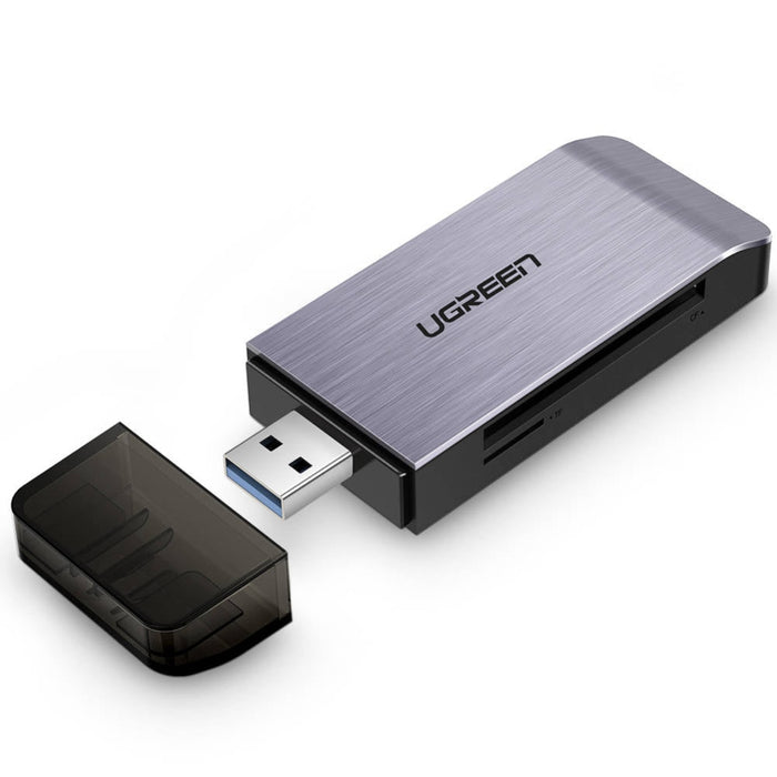 Адаптер и четец за карти Ugreen, USB 3.0 SD, Micro SD, 4в1