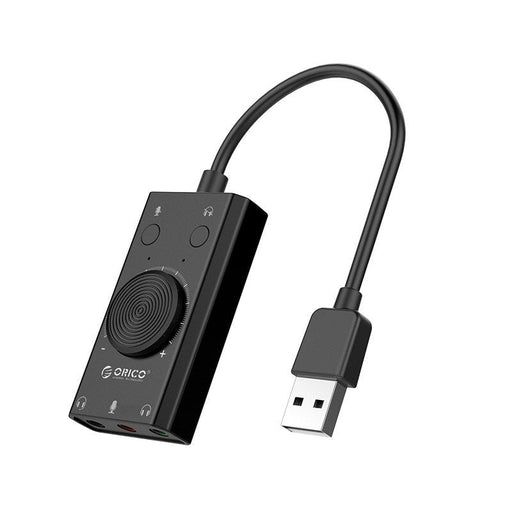 Многофункционална външна звукова карта Orico USB 2.0 10cm