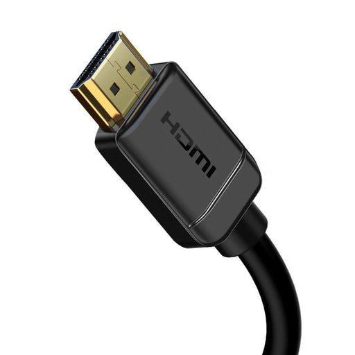 Кабел Baseus 2x HDMI 2.0 4K 30Hz 3D HDR 18Gbps 1m черен
