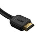 Кабел Baseus 2x HDMI 2.0 4K 30Hz 3D HDR 18Gbps 2m черен