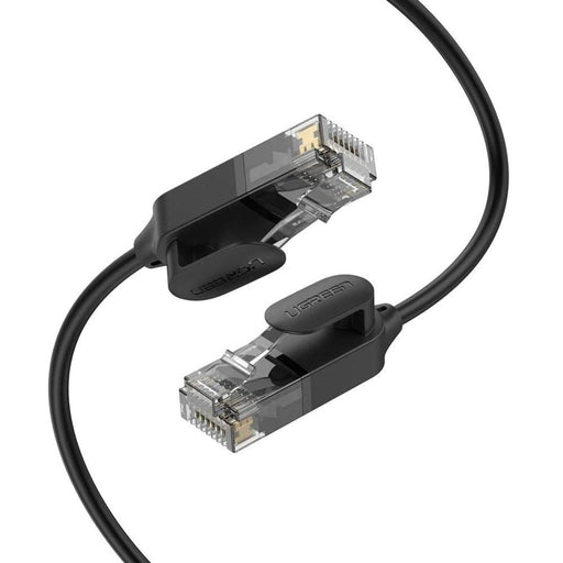 UGREEN NW122 Ethernet кабел RJ45 Cat.6A UTP 0.5m (черен)