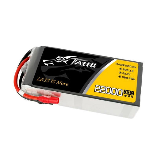 Батерия Tattu 22000mAh 22.2V 30C 6S1P LiPo AS150 + XT150