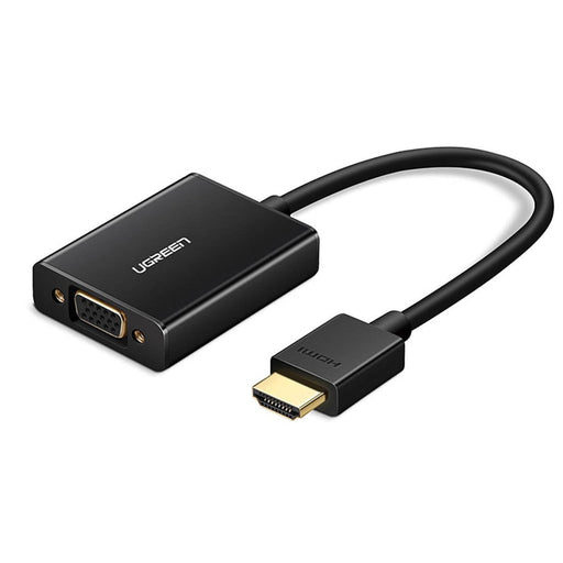 UGREEN MM102 Адаптер HDMI към VGA с аудио (черен)