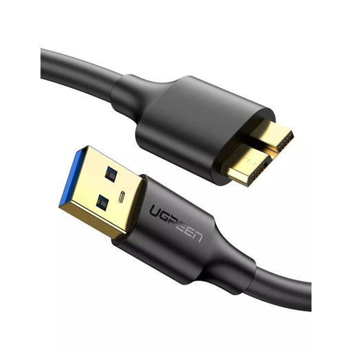 UGREEN US130 USB 3.0 - micro кабел 2m (черен)