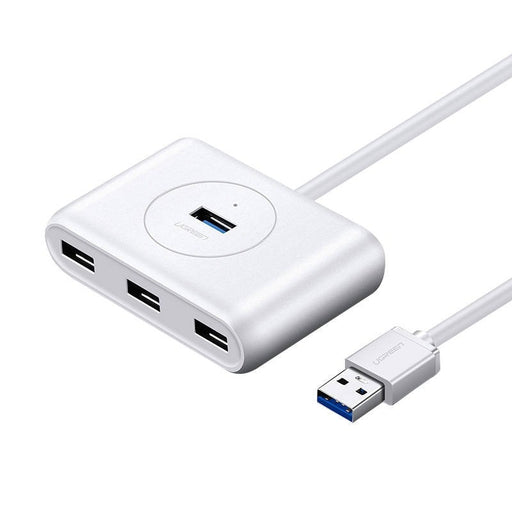 UGREEN USB 3.0 HUB 4в1 0.5m (бял)