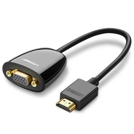 UGREEN MM105 Адаптер HDMI към VGA без аудио (черен)