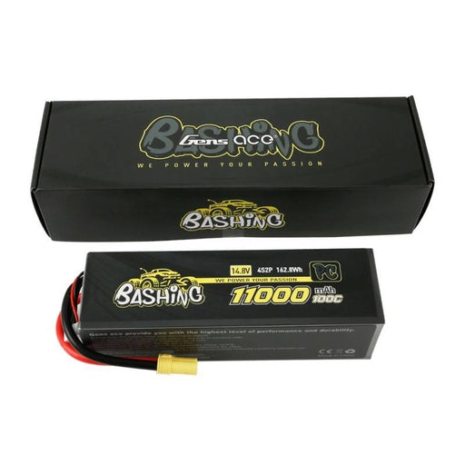 Батерия Gens Ace Bashing 11000mAh 14.8V 100C 4S2P LiPo EC5