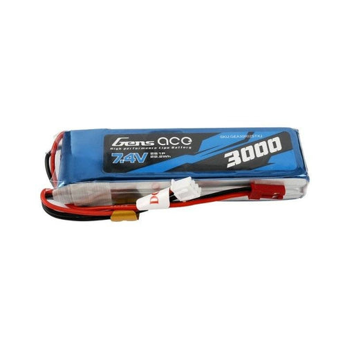 Батерия Gens Ace 3000mAh 7.4V 1C 2S1P LiPo