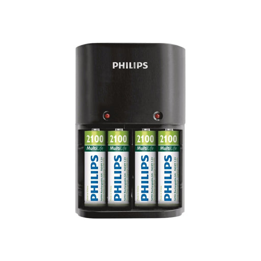 Зарядно за батерии PHILIPS SCB1490NB 4xAA/AAA NiMH 2100mAh
