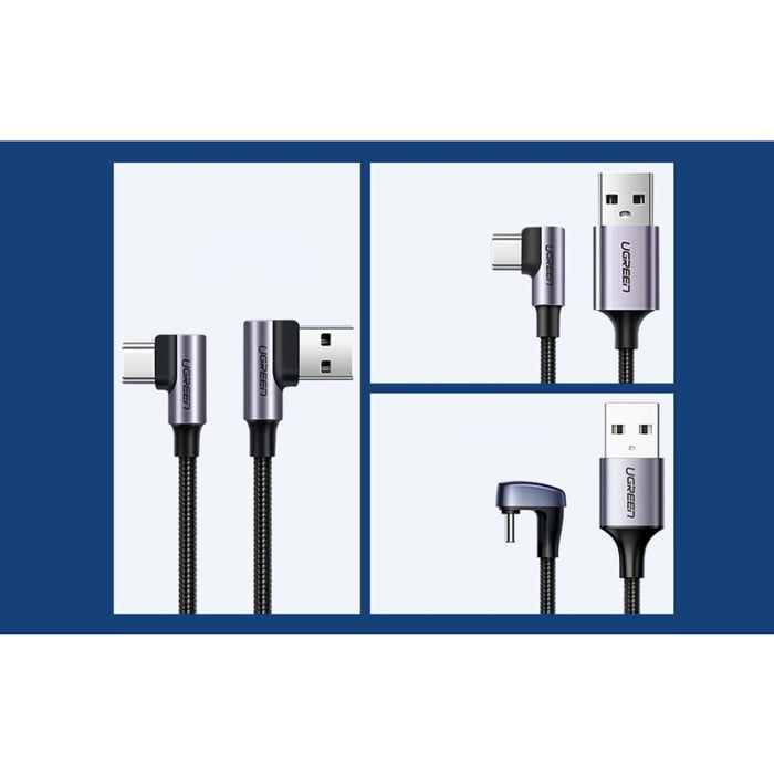 Kабел за зареждане USB към USB-C UGREEN, 3A
