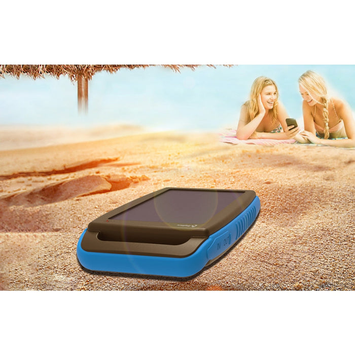 Преносима батерия BigBlue BET111 15000mAh, соларно зареждане, IPX4, 2 USB порта