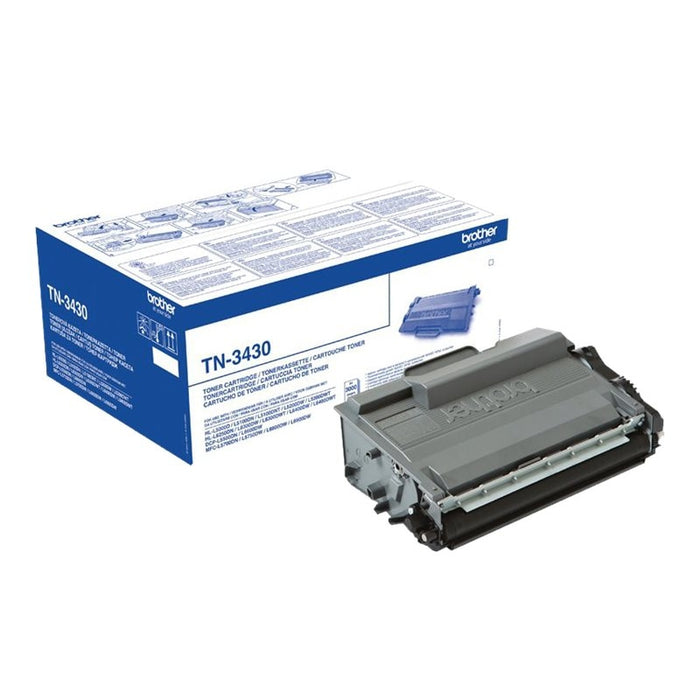 Тонер BROTHER TN3430 Toner black - 3.000 pagini