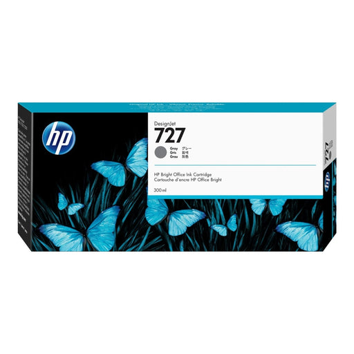 Мастилена касета HP 727 300 - ml Ink Cartridge Gray