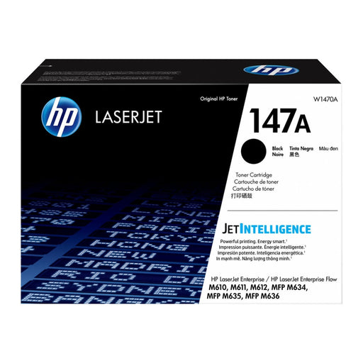 Тонер HP 147A Black LaserJet Toner Cartridge 10.500 pages