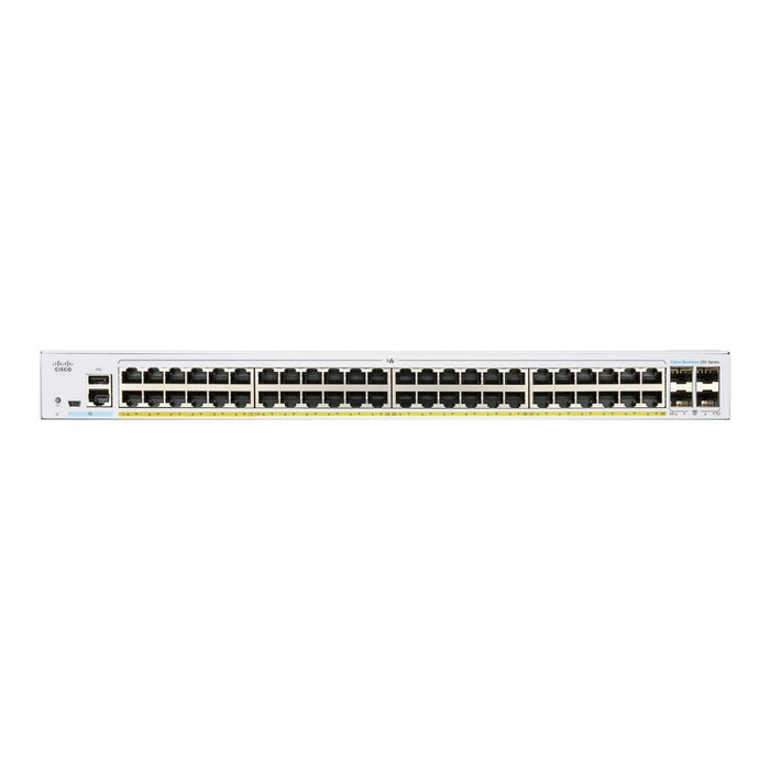 Комутатор CISCO CBS350 Managed 48 - port GE PoE 4x1G SFP