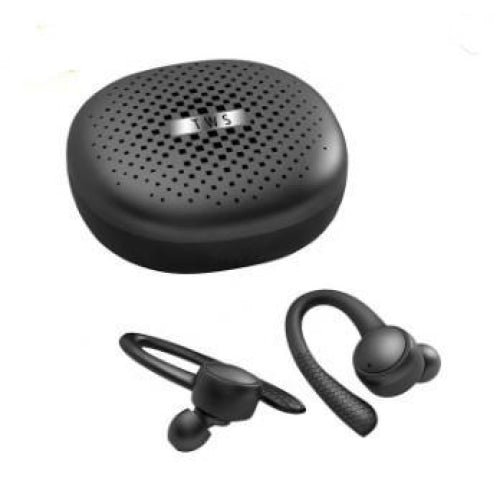 Безжични слушалки RQ18 Bluetooth, Powerbank, закачване тип кука за стабилно носене