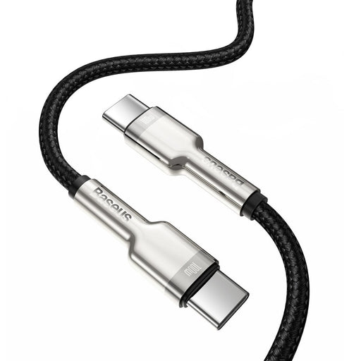 Кабел Baseus Cafule USB - C към 100W 2m черен