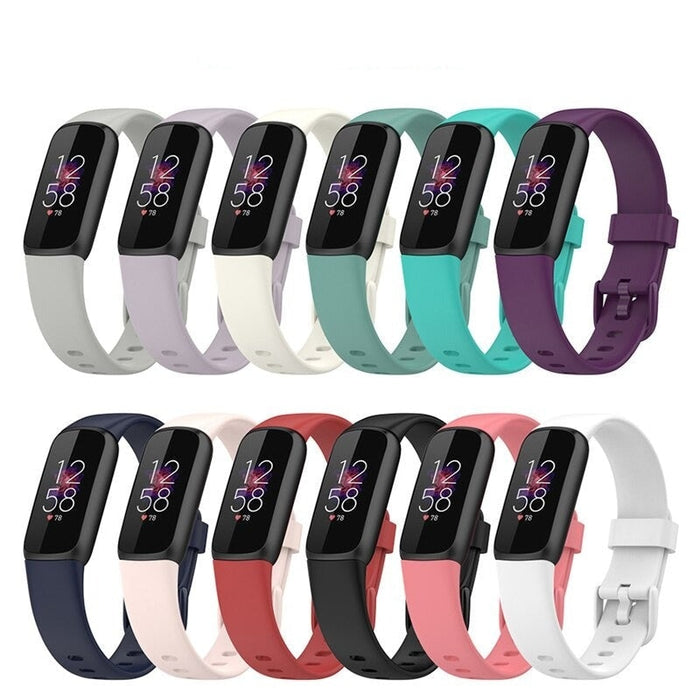 Резервна силиконова каишка за смарт гривна Fitbit Luxe