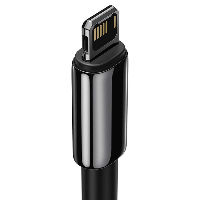 Кабел Baseus Tungsten Gold USB към Lightning 2.4A 1m черен