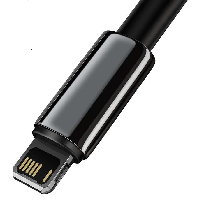 Кабел Baseus Tungsten Gold USB към Lightning 2.4A 1m черен