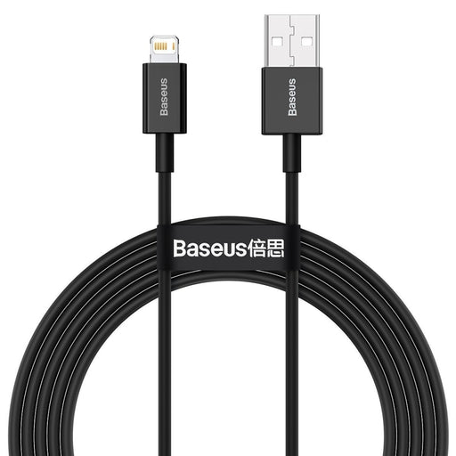 Кабел Baseus Superior Series USB към Lightning 2.4A 1m черен