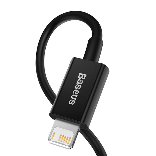 Кабел Baseus Superior Series USB към Lightning 2.4A 1m черен