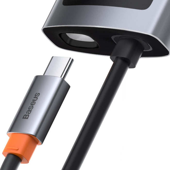 Хъб 4в1 Baseus Metal Gleam Series USB - C към USB