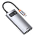 Хъб 4в1 Baseus Metal Gleam Series USB - C към USB